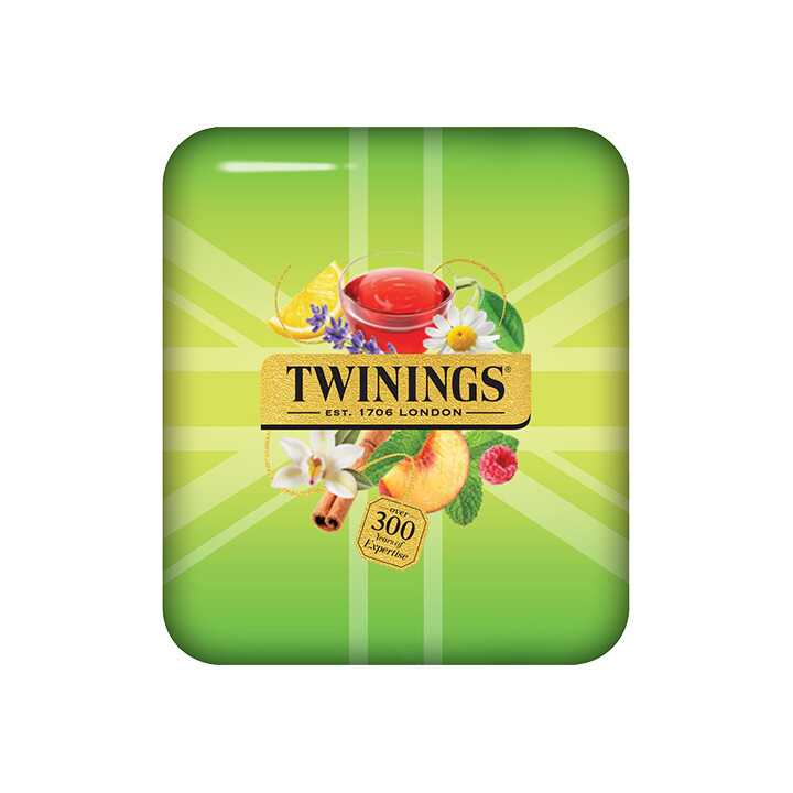 boîte de sachets de thé twinings pour le voyage - vert