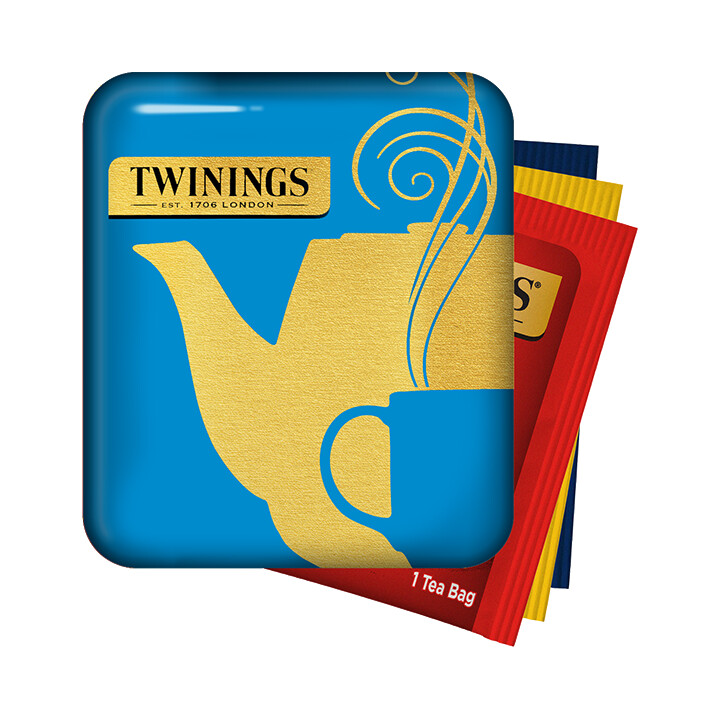 boîte de sachets de thé twinings pour le voyage - vert