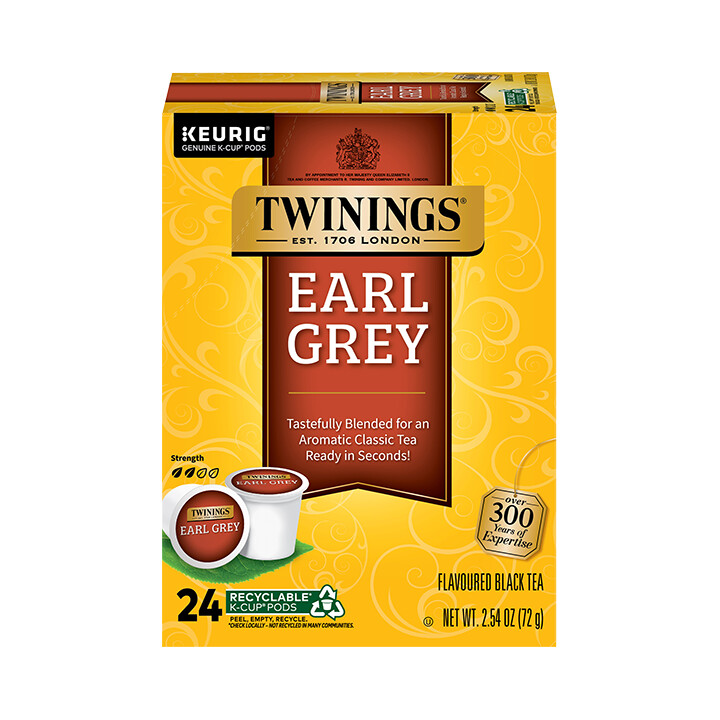 capsules k-cup earl grey - 24ct