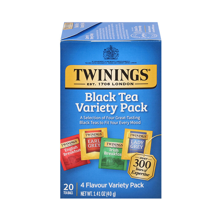assortiment de thés noirs - 20ct