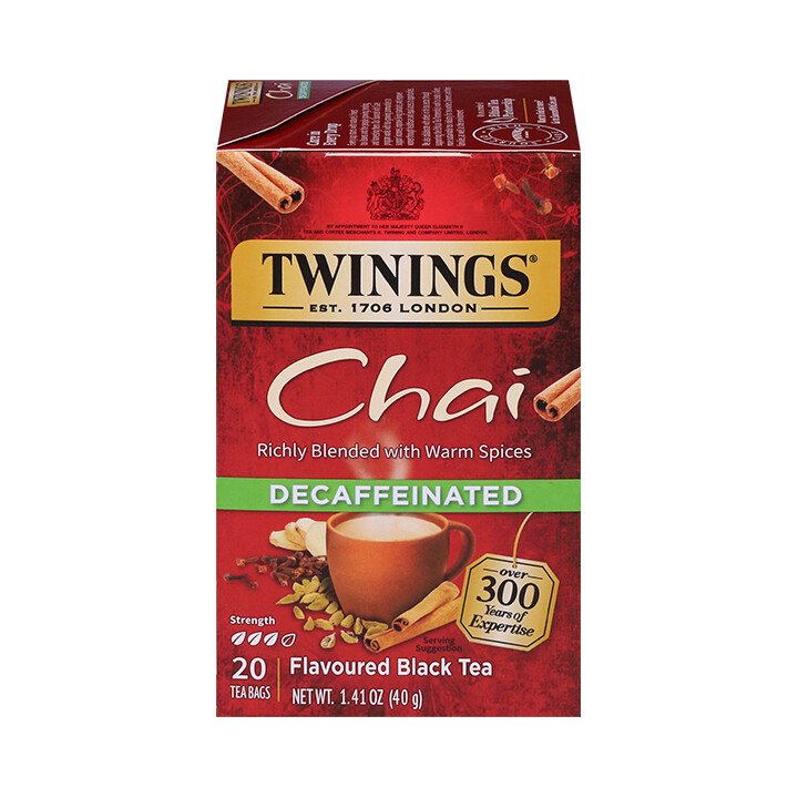 chai décaféiné - 20ct