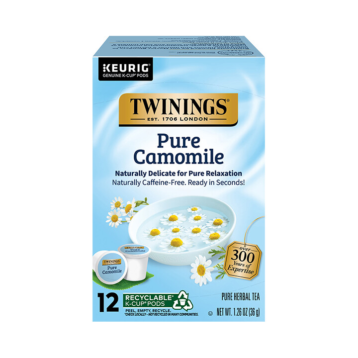 capsules k-cup à la camomille pure - 24ct