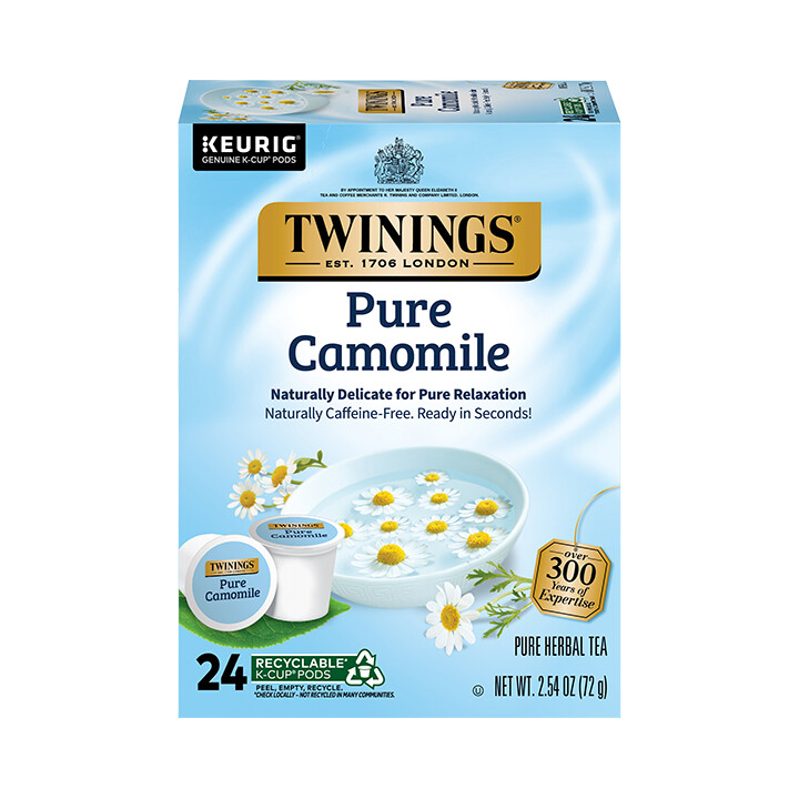 capsules k-cup à la camomille pure - 24ct